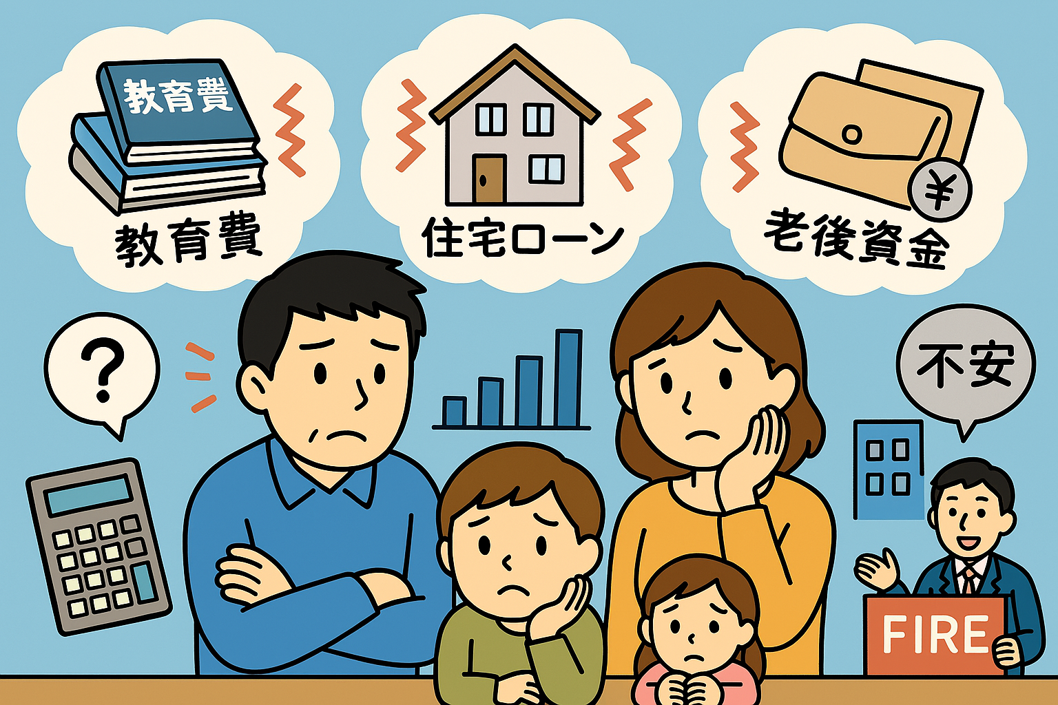 子育て世帯のよくある悩み
