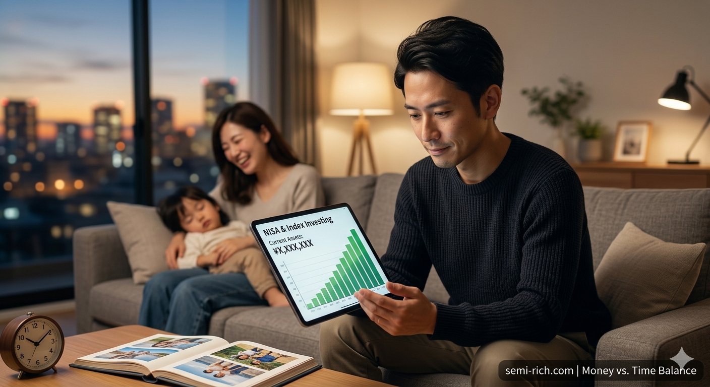 資産額は増えても心は満たされているか？10年後の自分に後悔されないための「お金と時間のバランス」戦略